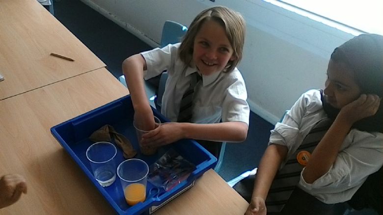 Crunching and smashing our food in the "mouth" Crunching and smashing our food in the "mouth"
